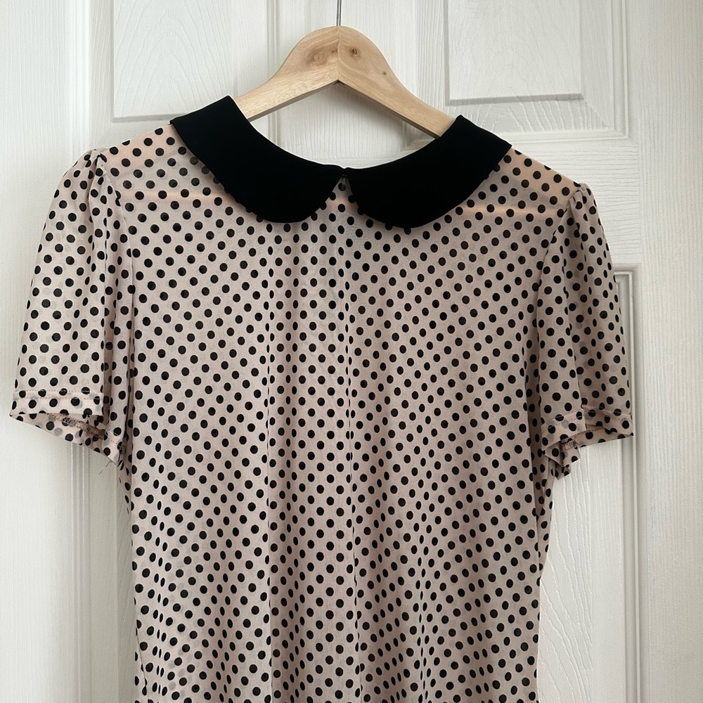 Beautiful polka dot top